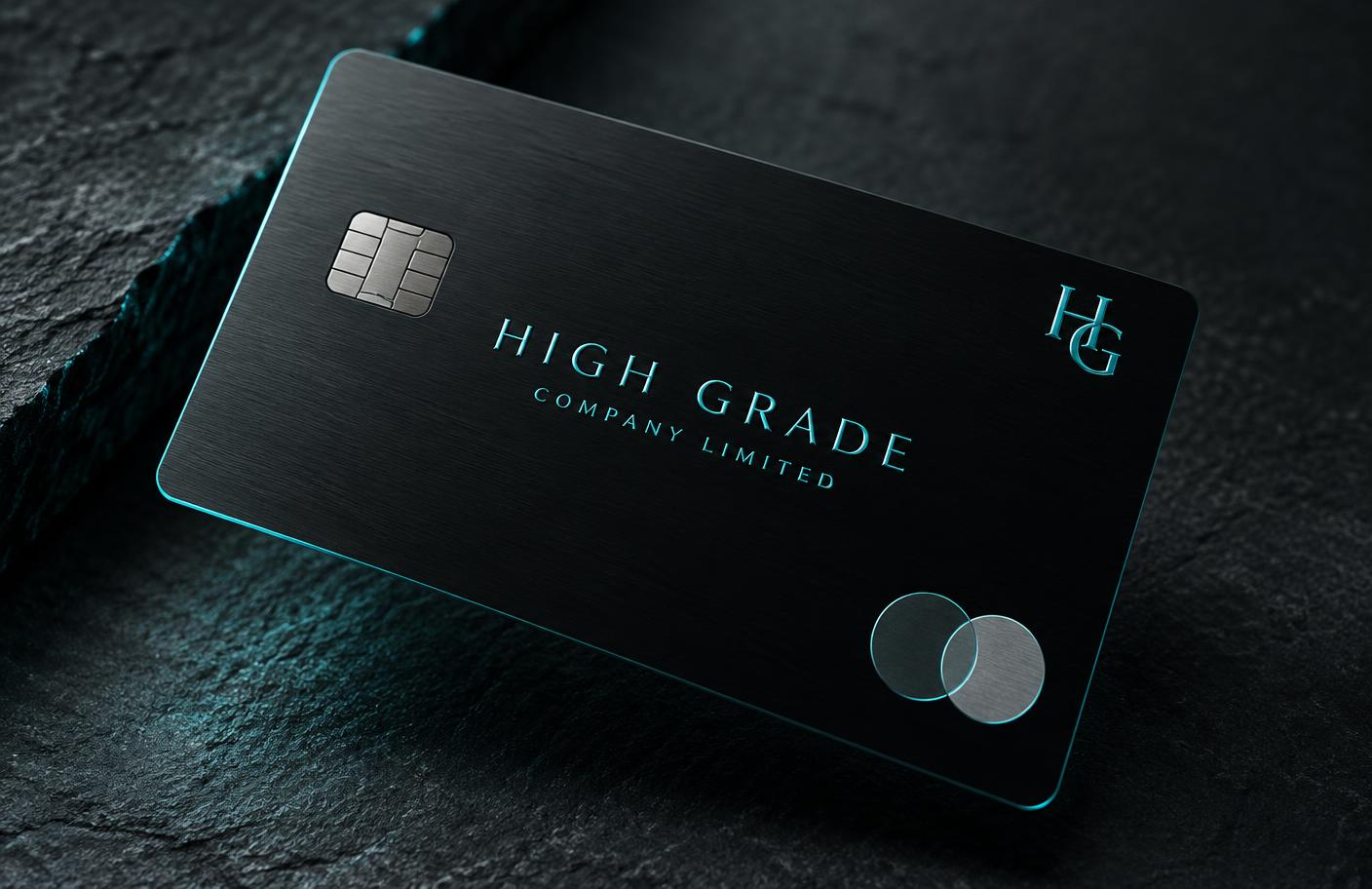 HIGH GRADE Prestige ATM Mastercard debit card